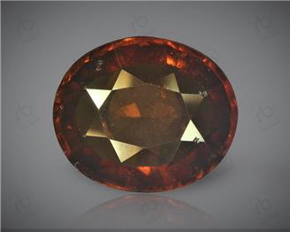 Natural Hessonite Garnet (Gomed) Cirtified 11.31 CTS. ( 92382 ) (D)